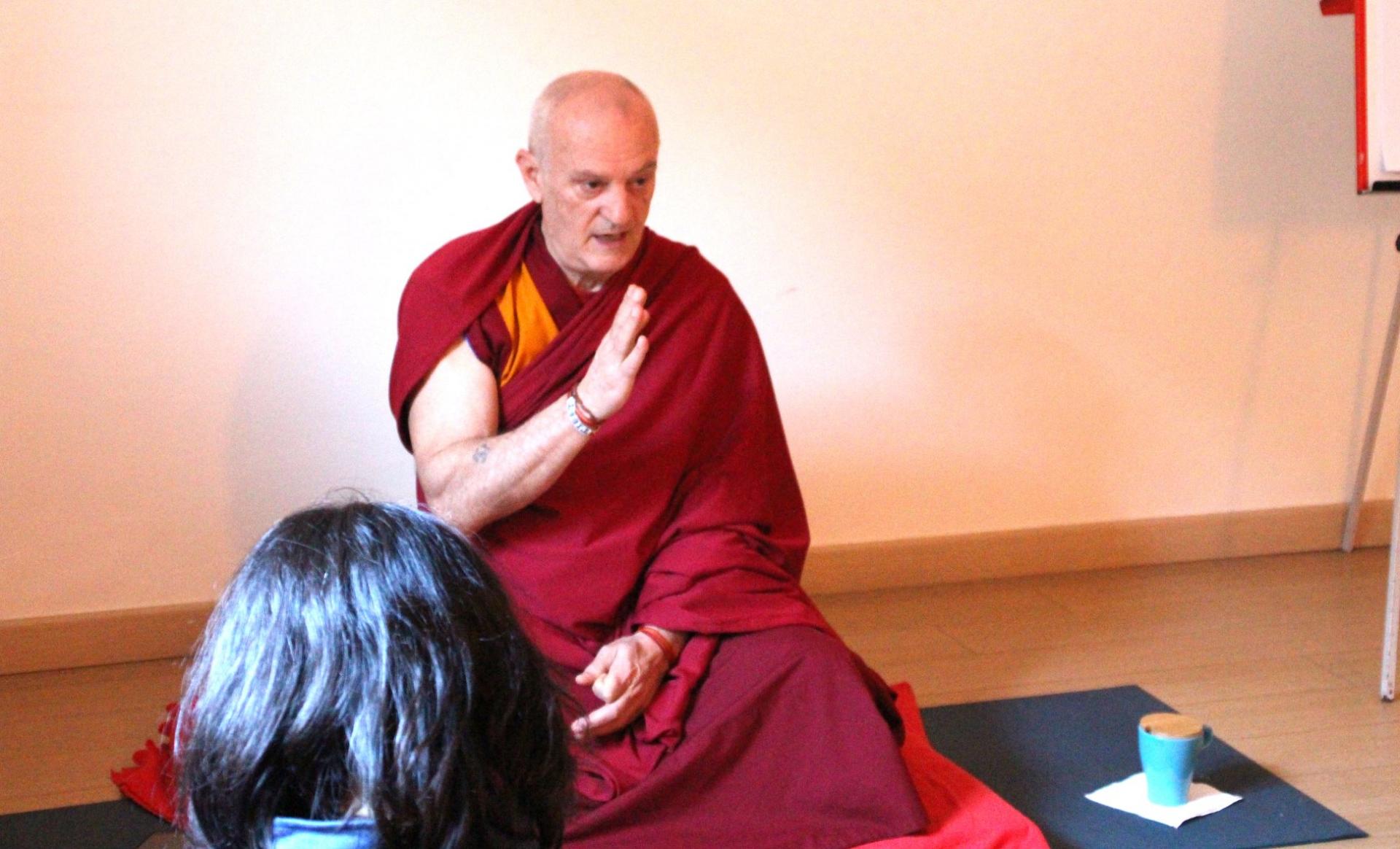 Weekend di meditazione on-line con il monaco buddista  Ven. Tenzin