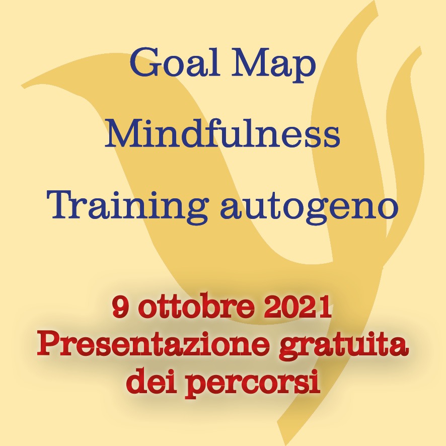 Open day servizi clinici: Mindfulness, Goal Map, Training Autogeno