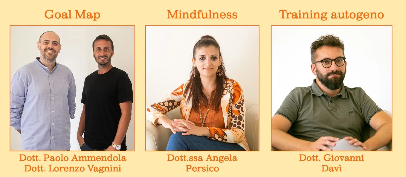 Open day servizi clinici: Mindfulness, Goal Map, Training Autogeno