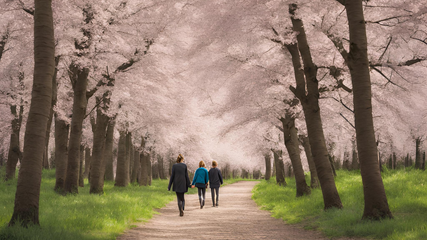 Mindful walking - Mindfulness e camminata nel bosco di ciliegi