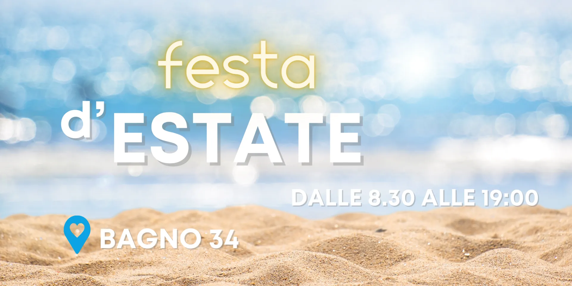 Tutti al MARE! Festa d'estate!