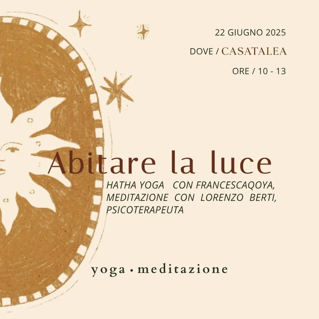 Abitare la luce