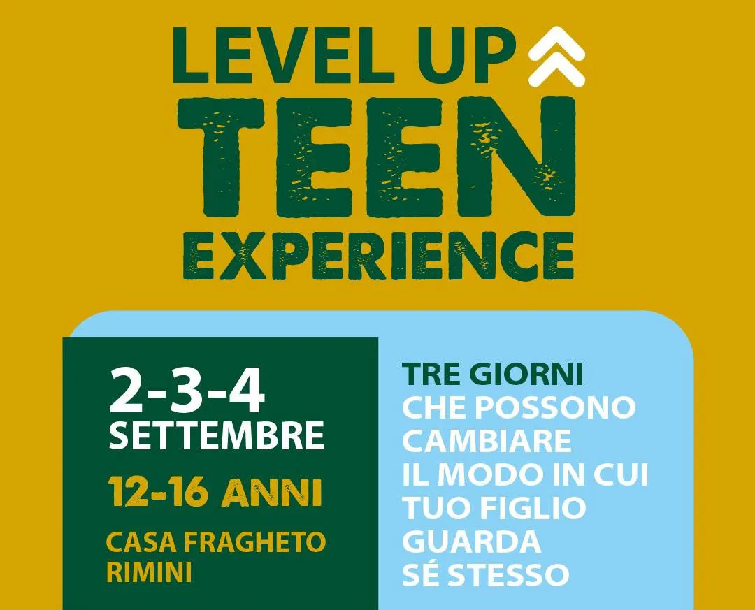 SERATA DI PRESENTAZIONE PERCORSO LEVEL UP: CONOSCERE PER SCEGLIERE